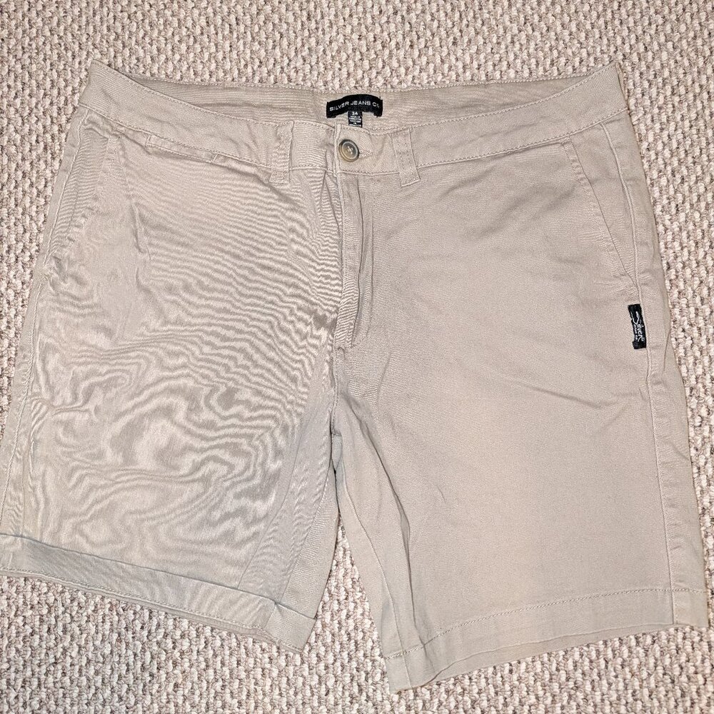 Silver Jeans Co. Beige Shorts